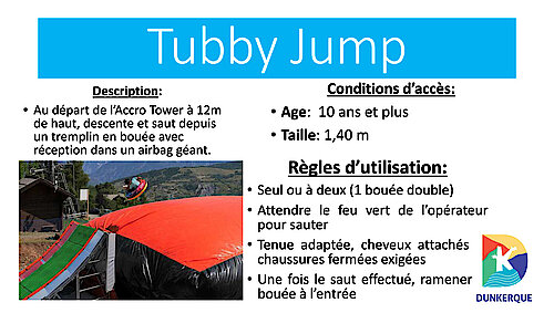 Fort Aventure : tubby jump