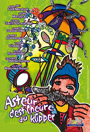 L'affiche du Carnaval de Dunkerque, édition 2011...