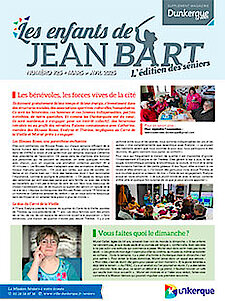 Le numéro 25 des "enfants de Jean Bart", le magazine des Seniors dunkerquois, est disponible en cliquant sur l'image !