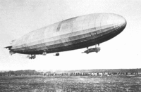 Un Zeppelin de l'époque