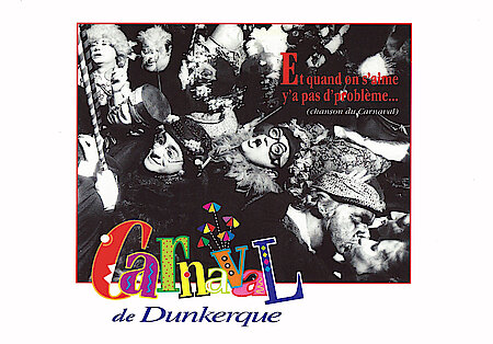 L'affiche du Carnaval de Dunkerque, édition 1998...