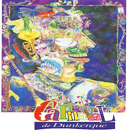 L'affiche du Carnaval de Dunkerque, édition 2000...