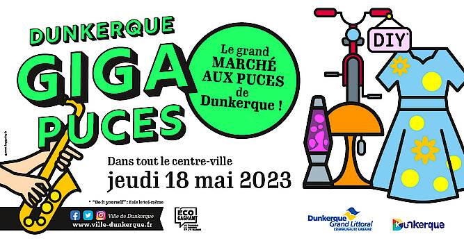 Les GigaPuces de Dunkerque auront lieu le jeudi 18 mai 2023