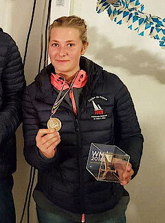 Incia Dequeker : championne du Monde de char à voile !
