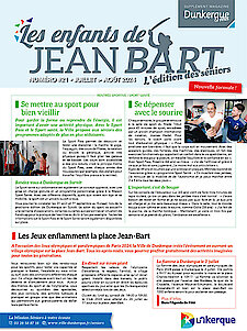 Le numéro 21 des "enfants de Jean Bart", le magazine des Seniors dunkerquois, est disponible en cliquant sur l'image !