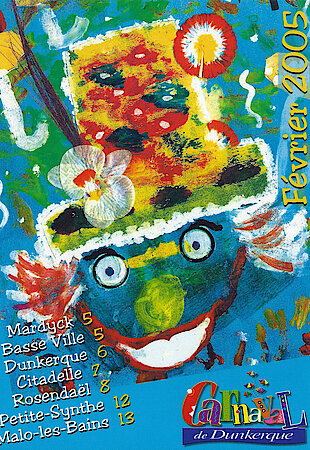 L'affiche du Carnaval de Dunkerque, édition 2005...