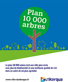 Le "Plan 10 000 arbres" de Dunkerque