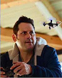 Olivier Victorii, pilote de drones !