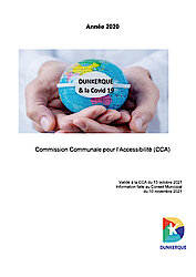 Rapport annuel 2020 de la Commission Communale pour l'Accessibilité